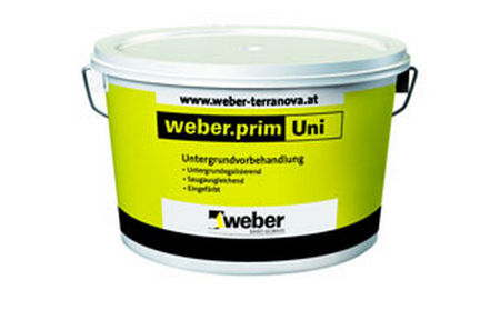 Универсальная акриловая грунтовка weber.prim Uni, 20 кг