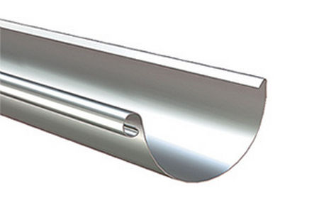 Желоб водосточный LINDAB R сталь, серебристый металлик, D 125 мм, L 3 м