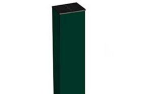 Столб с заглушкой Grand Line зеленый 1 м, 62*55 мм