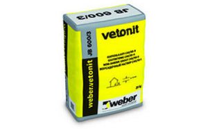 Безусадочный раствор weber.vetonit JB 600/3, 25 кг