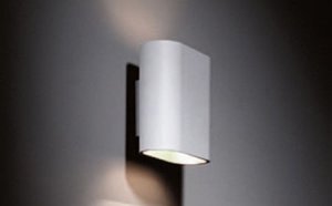 Настенный фасадный светильник Modular Duell wall LED 5500K GI white struc-champagne