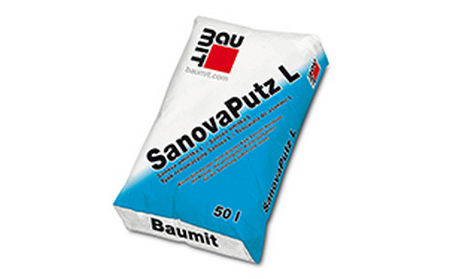 Санирующая штукатурка Baumit SanovaPutz L, 40 кг