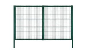 Распашные ворота Grand Line Medium зеленый, 1,03*3,5 м