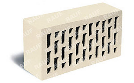 Керамический облицовочный кирпич пустотелый ЛСР (RAUF Fassade) белый гладкий М175 250*120*65 мм